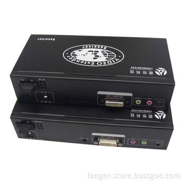 VGA/Audio Fiber Optical Transmission without PS2, Extend Maximum Up to 2/20km Over MM/SM Fiber Cable
